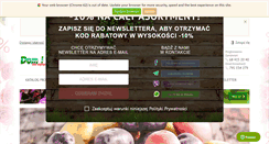 Desktop Screenshot of domisad.pl